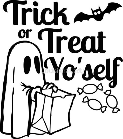 treat yo self treat yourself halloween trick or treat yourself trick or treat yo self