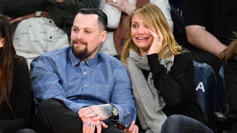 cameron diaz and benji madden photographed with daughter raddix in rare sighting
