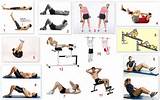 Names Of Fitness Exercises Pictures