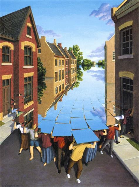 These Incredible Rob Gonsalves Paintings Will Both Amaze And Confuse You Optical Illusion