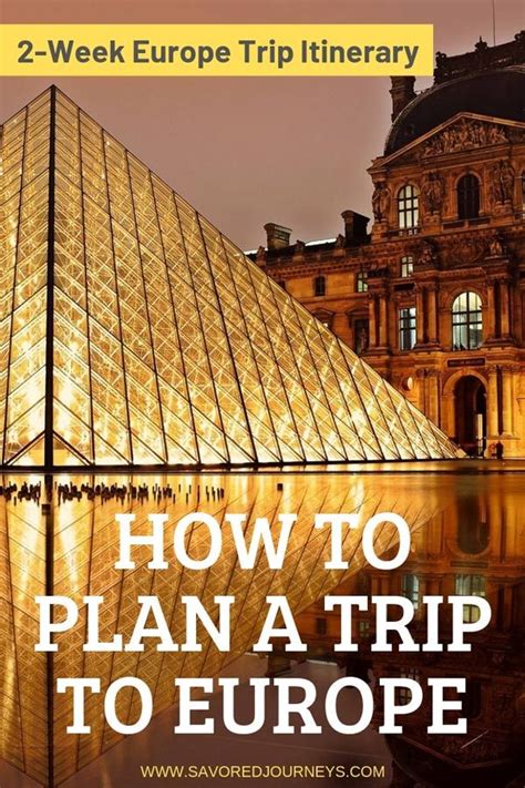 How To Plan A Trip To Europe 2 Week Europe Itinerary Artofit