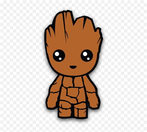 Baby Groot Png Hd Png Easy Cute Groot Drawings Emojigroot Emoji