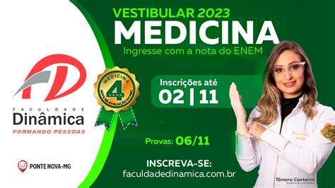 Vestibular Medicina 2024 Faculdade Dinâmica