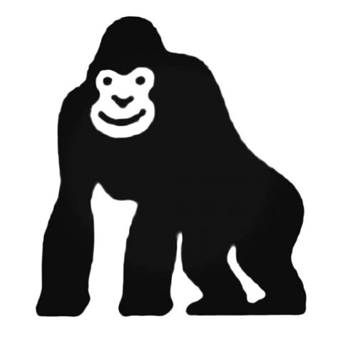 Gorilla Vinyl Decal Sticker V81 Decalshouse