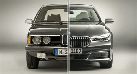 Watch 1977 Bmw 7 Series Morph Into The 2016 G11 And Get A Load Of That