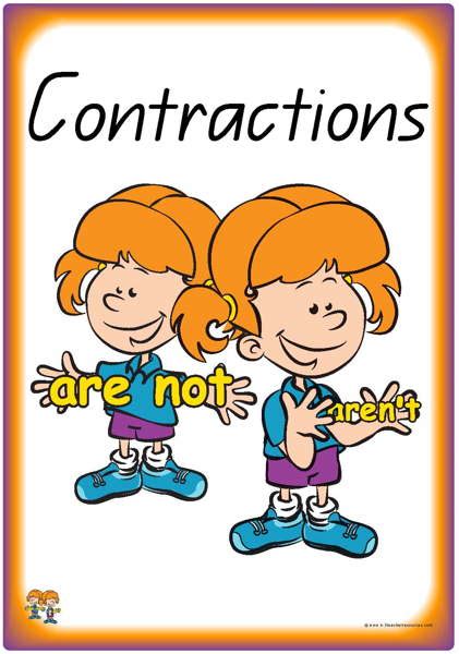 Teaching Contractions Qld Page