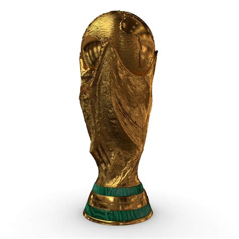 Fifa World Cup Trophy Low Res 3d Model