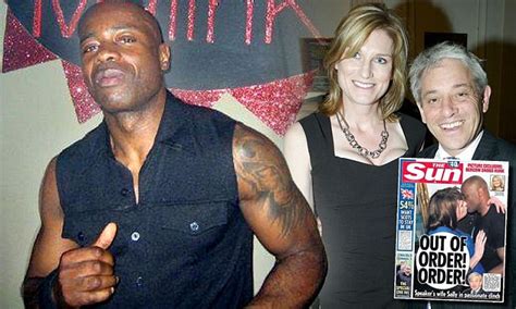 Mystery Tattooed Fitness Fanatic Seen Kissing Sally Bercow Says He Is