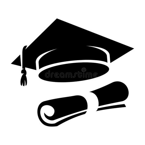 Graduation Icon Black