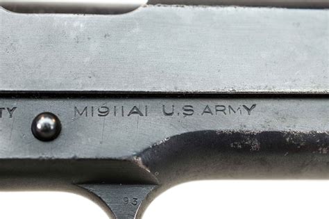 Colt M1911a1 Us Army Auction Id 5914651 End Time Nov 05 2016 21
