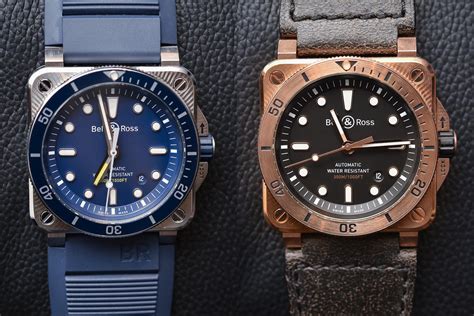 Get great deals on ebay! Hands-On - Bell & Ross BR03-92 Diver Blue and Bronze ...