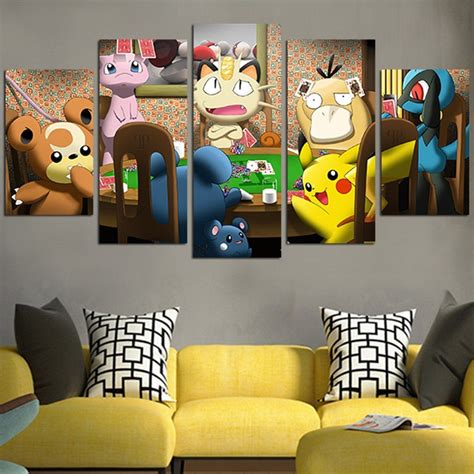 No comments pokemon charizard print art decor poster wall poke smashed decal graphic sticker h378 vinilo decorativo para pared autoadhesivo tapestry blastoise bulbasaur charmander charmeleon ivysaur le starter venusaur wartortle game room hanging for bedroom tapestries 80 60 inch pp20210327 df9116 light anime 5 panel. 5 Panel Pokemon Playing Cards Wall Art Canvas (With images) | Pokemon playing cards, Canvas wall ...