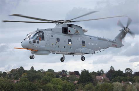Agustawestland Merlin Hm2 Aw101 Military Helicopter Aircraft