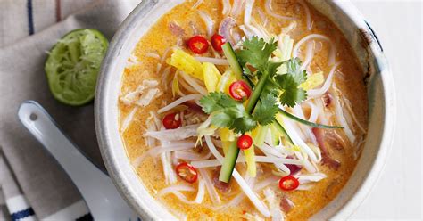 Although you can find this noodle. Malaysian laksa