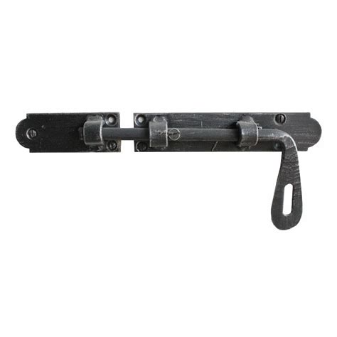 Catenacci per porte e portoni, catenacci a saldare o ad avvitare per legno, anche dotati di porta lucchetto. Catenaccio Artigianale Lorenz per Sicurezza di Garage ...