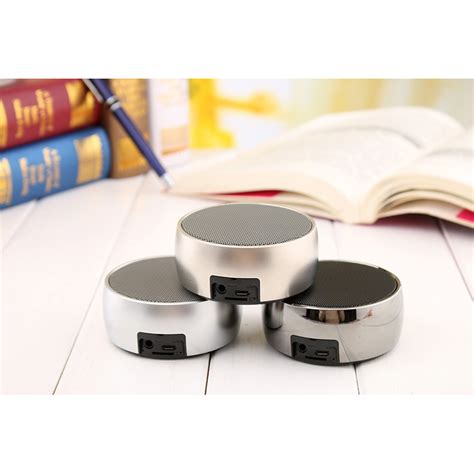 Enjoy pulsating music anywhere and anytime. Metal Mini Portable Bluetooth Speaker Super Bass - BS-10 - Black - JakartaNotebook.com