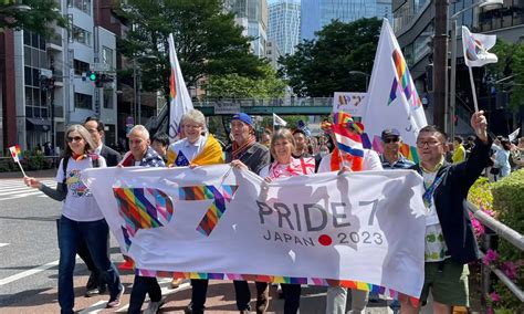 tokyo rainbow pride marchers vow to fight for same sex marriage