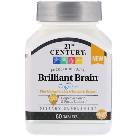 21st Century Brilliant Brain 60 Tablets Iherb