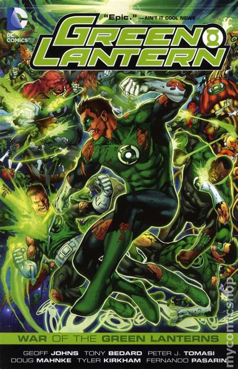 Green Lantern War Of The Green Lanterns Tpb 2012 Dc Comic Books