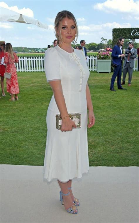 Lady Kitty Spencer Attends Historic Royal Palaces Kensington Palace Summer Party To Raise Money