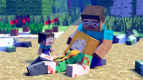 The Minecraft Life Of Steve And Alex Hardened By Life Minecraft Animation Youtube