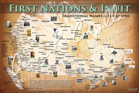 First Nations Map Of North America Map