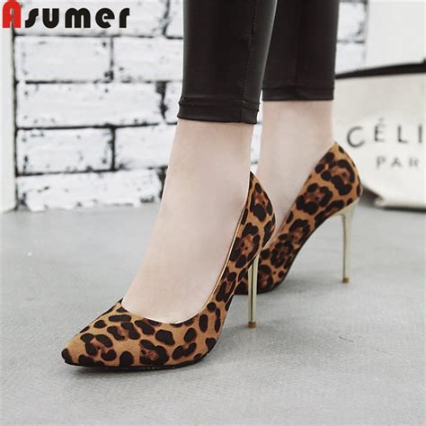 Asumer Large Size 33 46 Fashion Spring Autumn New Shoes Woman Pointed Toe Shallow Pumps Women