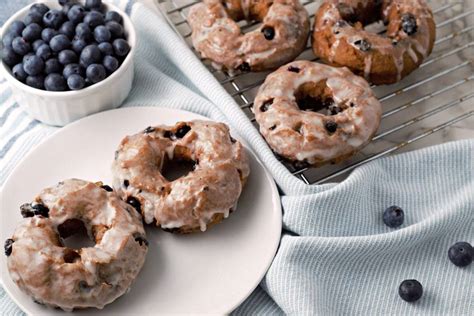 Best Glazed Blueberry Cake Donuts Or Donut Holes 25 Min Zona Cooks