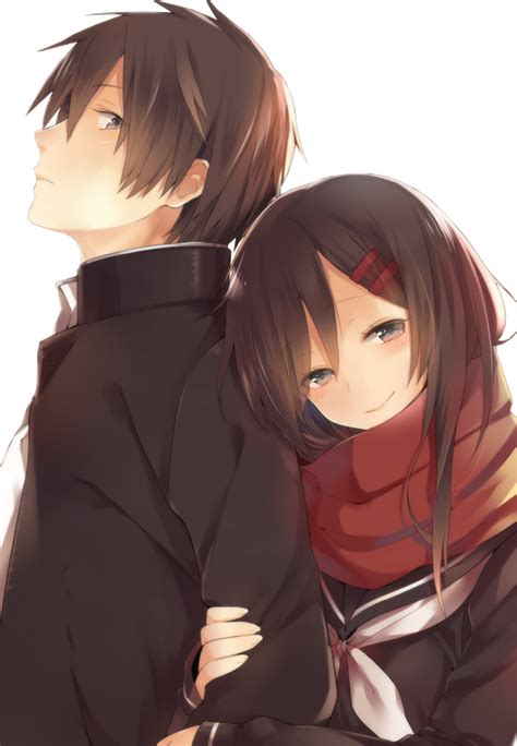 Anime Girl Boy Hugging Png High Quality Image Png Arts