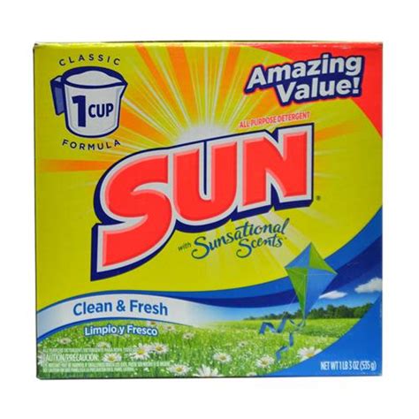 Wholesale Sun Powder Clean And Fresh Detergent 1 Cup Glw
