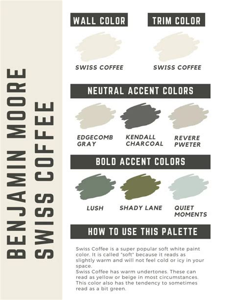 Benjamin Moore Swiss Coffee A Complete Color Review The Paint Color