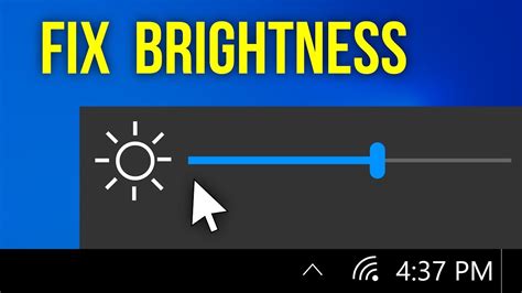 How To Adjust Screen Brightness In Windows 10 How To Fix