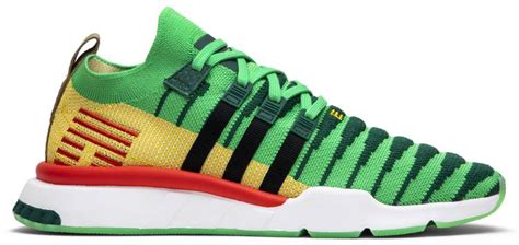 The newly revealed shenron adidas eqt mid is one of the most colorful pairs from the collection. Dragon Ball Z x EQT Support Mid ADV Primeknit 'Shenron' - adidas - D97056 | GOAT