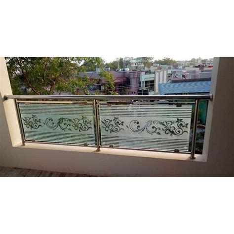 Panel Balcony Railing Toughened Glass For Home At Rs 220square Feet