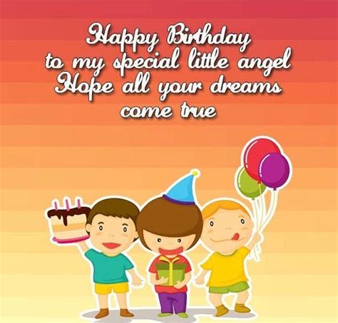 8 Top Birthday Wishes For Small Kids Birthday Wishes For Kids Happy