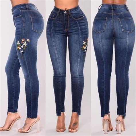 Женские джинсы с высокой талией купить с бесплатной доставкой из Китая ...