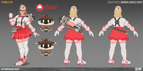 Sprinkles Mei Armando Gonzalez Dorta Concept Art Gallery Overwatch