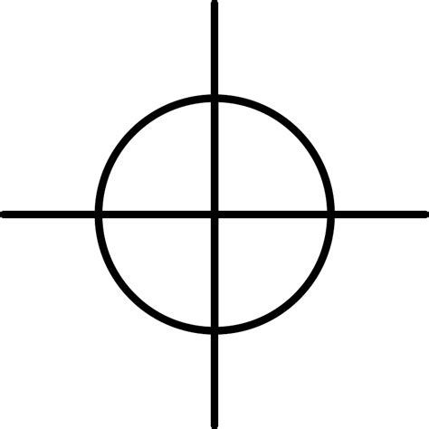 Clipart Of Crosshairs