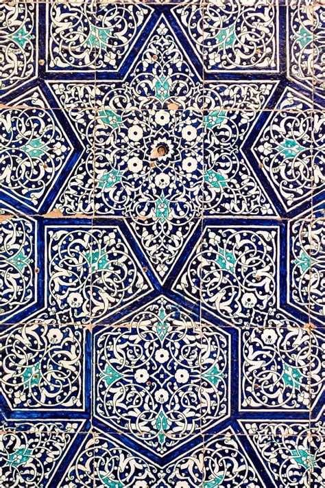 Painted Tiles Islamic Art Pattern Geometric Art Islamic Art