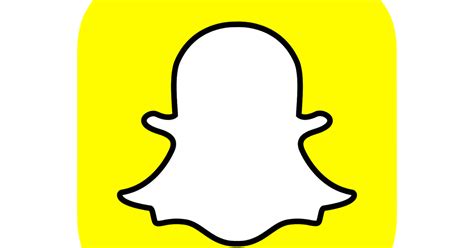 A white ghost, surrounded by a black outline, is inside a yellow square with rounded corners. Snapchat Logo Vector ~ Format Cdr, Ai, Eps, Svg, PDF, PNG