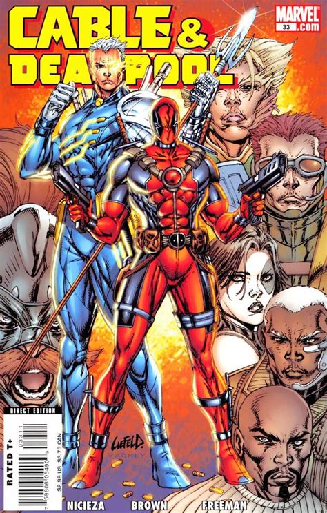 Cable And Deadpool 33 By Rob Liefeld Rob Liefeld Comics Marvel