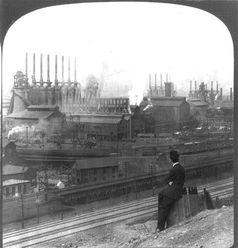 Historic Pittsburgh, Pennsylvania - Homestead Steel Works (circa 1907