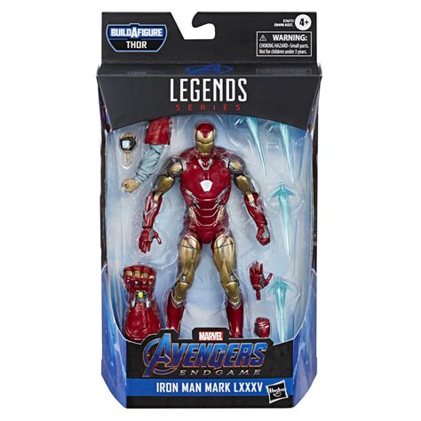 Marvel Legends Avengers Endgame Wave 3 Iron Man Mark 85 Thor Baf