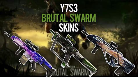 First Look At Y7s3 Brutal Swarm 3d Weapon Skins Headgears Uniforms