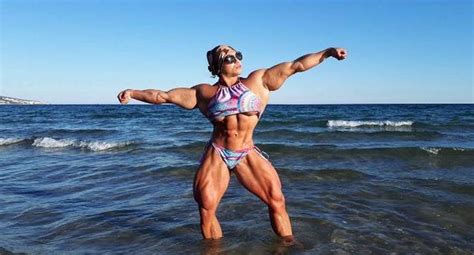 Instagram Nataliya Kuznetsova la mujer más musculosa del mundo es