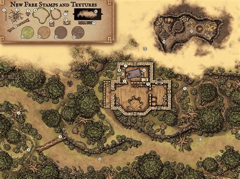 Bandit Hideout Free Assets Only Inkarnate Create Fantasy Maps Online