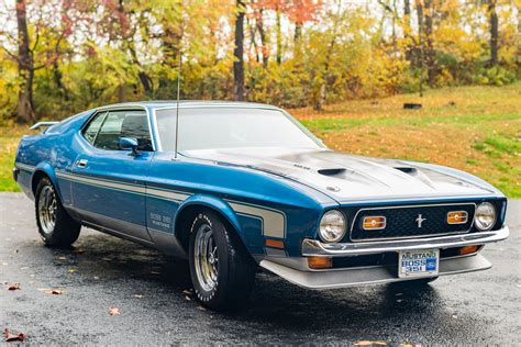 1971 Ford Mustang Boss 351 With Single Owner Since 1975 With Large