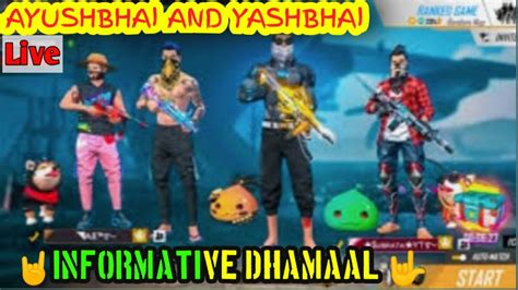 Submit your funny nicknames and cool gamertags and copy the. FREE FIRE LIVE OVERPOWERED GAME PLAY//AYUSHBHAI AND YASH ...