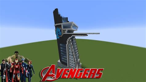 Stark Tower In Minecraft Avengers Tower Youtube