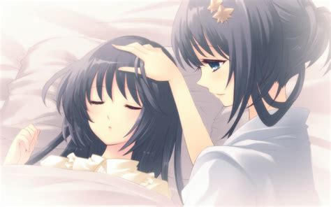 2girls Bed Flyableheart Itounoiji Kiminonagoriwashizukaniyurete